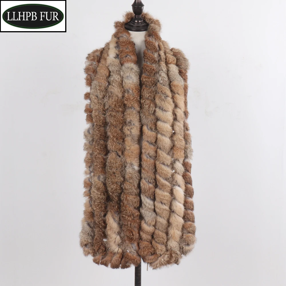 2025 New Fashion Female Genuine Rabbit Fur Scarf Long Style Knitted Women Real Rabbit Fur Scarves Winter Warm Fluffy Fur Muffles
2025 New Fashion Female Genuine Rabbit Fur Scarf Long Style Knitted Women Real Rabbit Fur Scarves Winter Warm Fluffy Fur Muffles