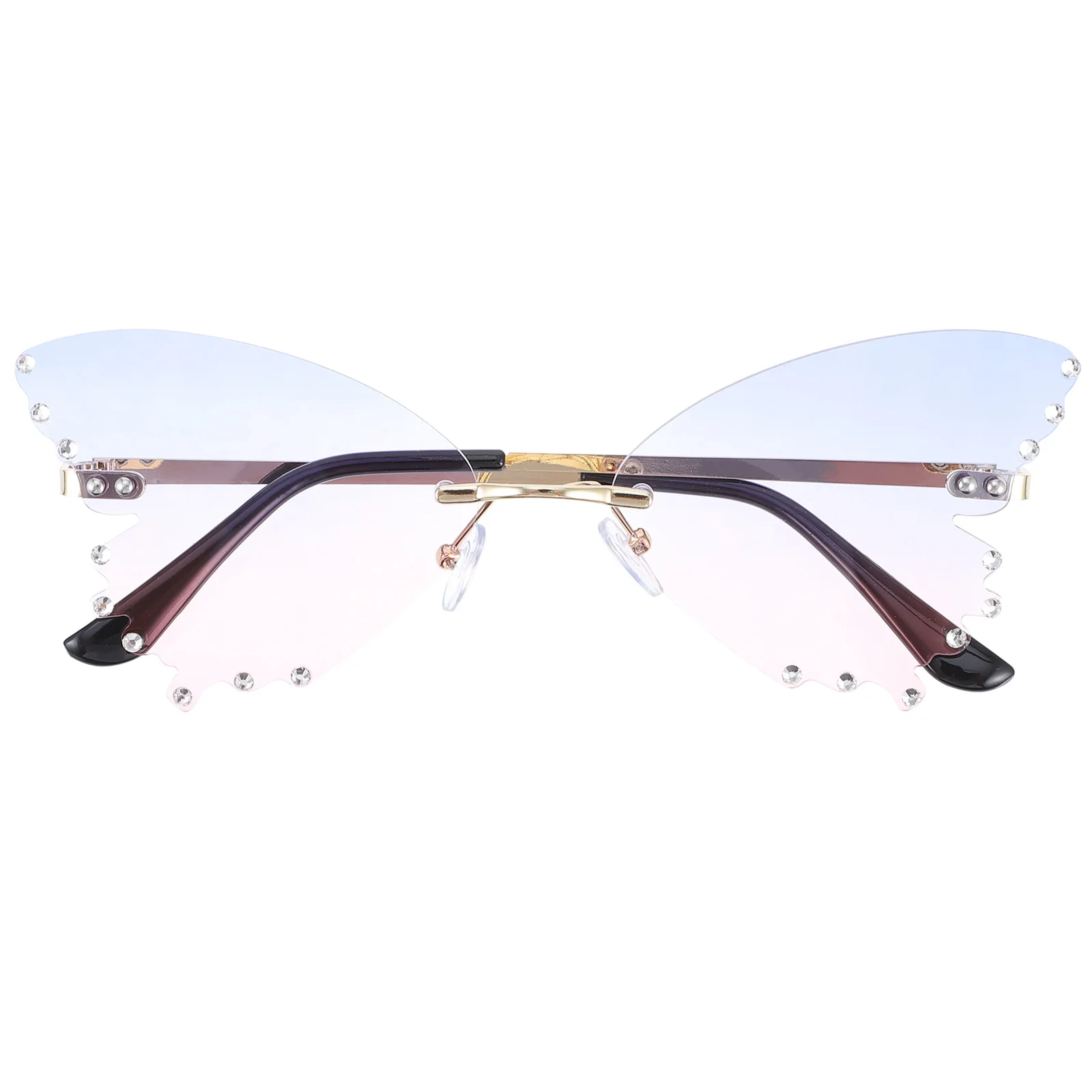 Rimless Sunglasses Fashion Eyeglasses PC Material Comfortable Curved Legs Women Men Party Street Shot Shopping Travel Outdoor
Rimless Sunglasses Fashion Eyeglasses PC Material Comfortable Curved Legs Women Men Party Street Shot Shopping Travel Outdoor