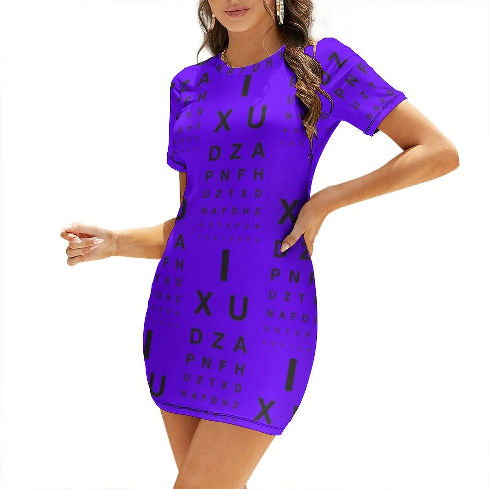 Eye Test Short-Sleeved Dress Dance dresses women's evening dresses dresses for prom summer clothes for women Dress
Eye Test Short-Sleeved Dress Dance dresses women's evening dresses dresses for prom summer clothes for women Dress