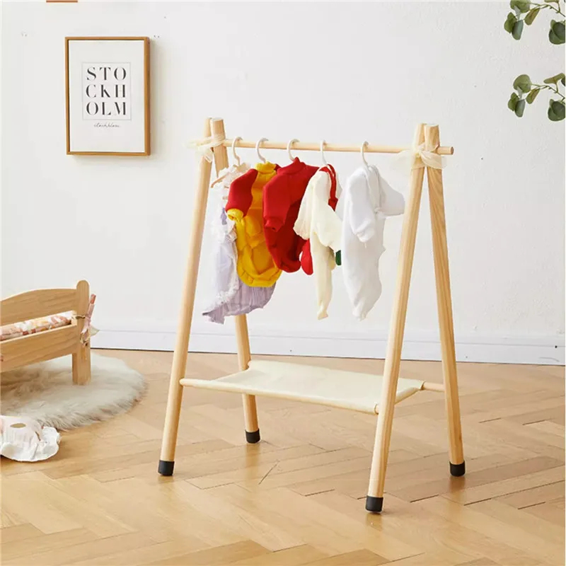 Wooden Clothes Rack for Pets Coat Rack Festival Present Gift for Kids Cat and Dog Clothing Organizer Stand Hanger Cat Furniture
Wooden Clothes Rack for Pets Coat Rack Festival Present Gift for Kids Cat and Dog Clothing Organizer Stand Hanger Cat Furniture
