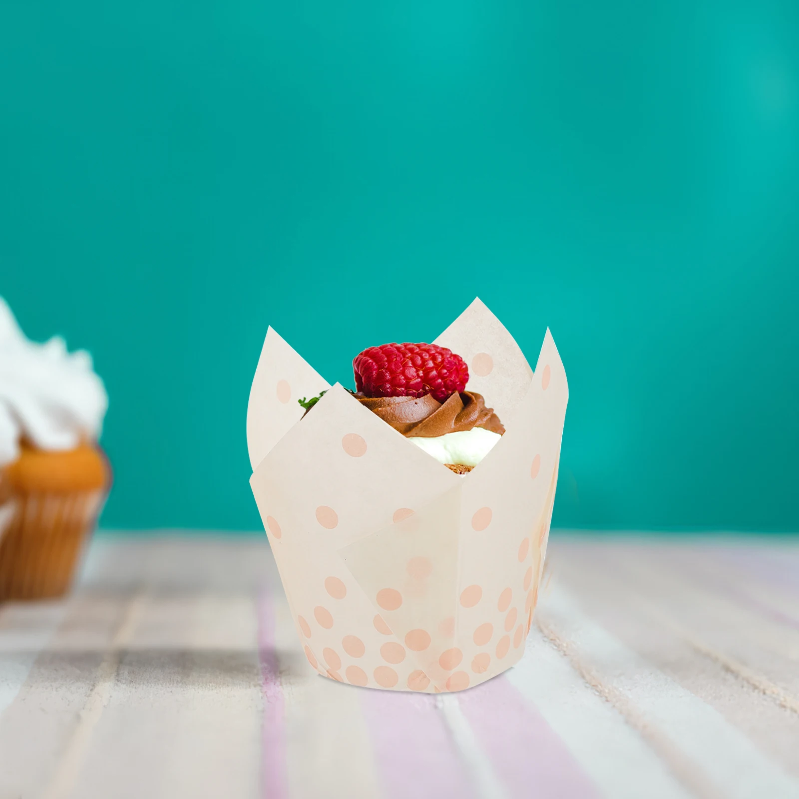 50pcs Paper Baking Cups Oil Resistant Dot Pattern Cupcake Liners Muffin Cases Parchment Holders Wedding Holiday
50pcs Paper Baking Cups Oil Resistant Dot Pattern Cupcake Liners Muffin Cases Parchment Holders Wedding Holiday