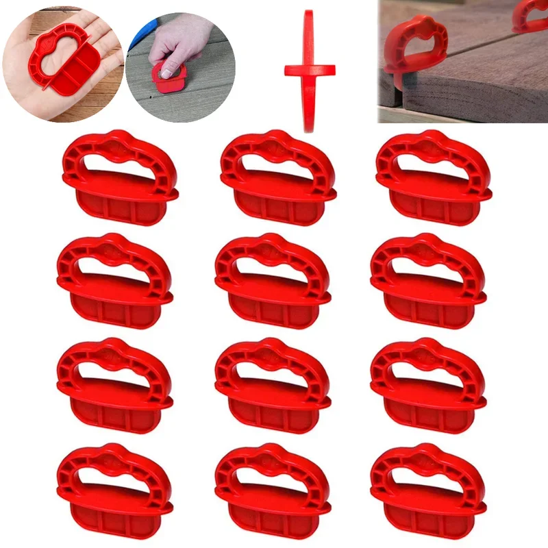 12Pcs Deck Board Spacer Rings Portable Decking Board Spacer Rings Decking Board Spacer Tool for Pressure Treated Composite Plank
12Pcs Deck Board Spacer Rings Portable Decking Board Spacer Rings Decking Board Spacer Tool for Pressure Treated Composite Plank