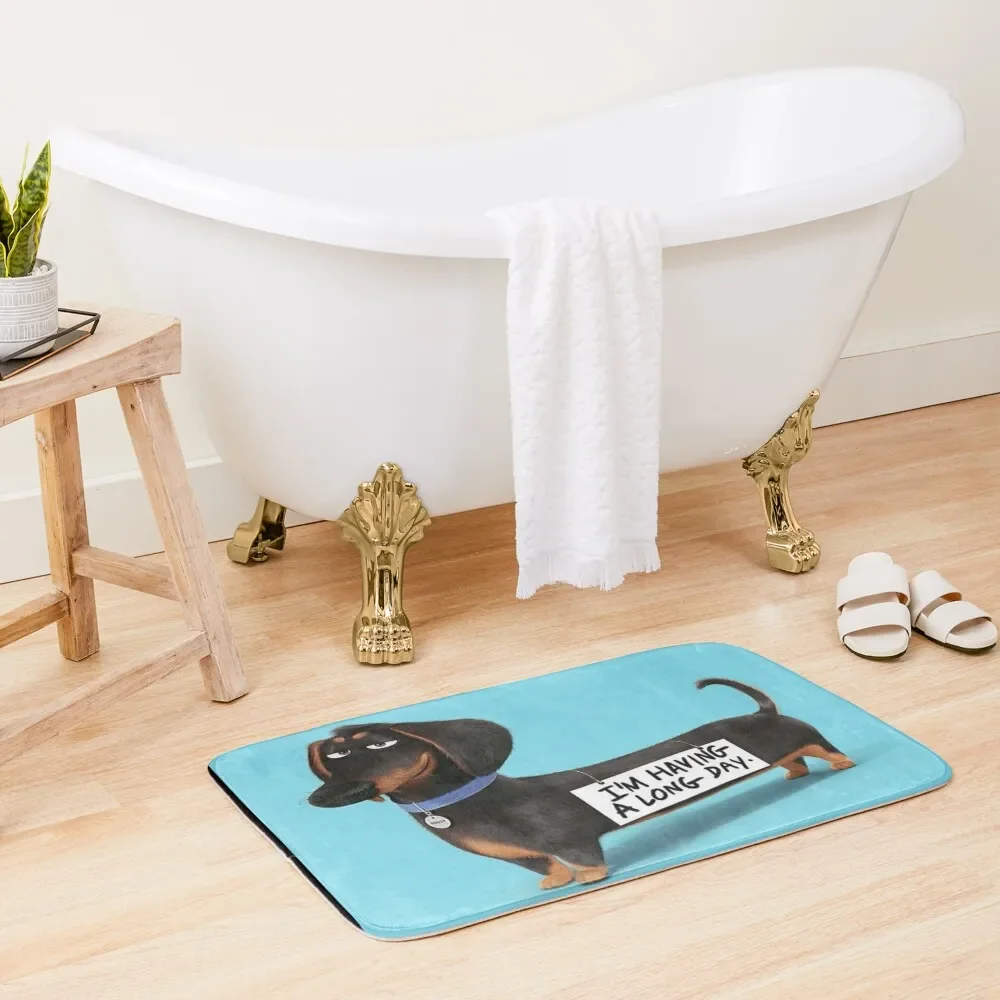 Dachshund Dog funny pupy Bath Mat Hallways DoorFor The Door Mat 
Dachshund Dog funny pupy Bath Mat Hallways DoorFor The Door Mat