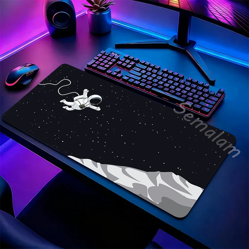1pc XXL Astronaut Cartoon Desk Mat Large Gaming Mouse Pad Non-slip Rubber Base Stitched Edge Keyboard Pads PC Tablet for Office
1pc XXL Astronaut Cartoon Desk Mat Large Gaming Mouse Pad Non-slip Rubber Base Stitched Edge Keyboard Pads PC Tablet for Office