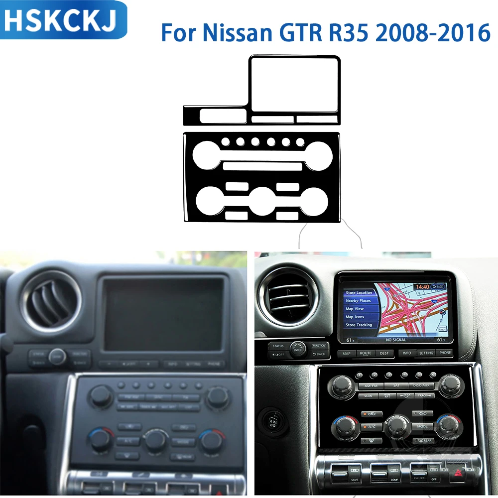 For Nissan GTR R35 2008-2016 Gloss Black Plastic Accessories Car Interior Instrument Central Control Panel Cover Trim Sticker
For Nissan GTR R35 2008-2016 Gloss Black Plastic Accessories Car Interior Instrument Central Control Panel Cover Trim Sticker