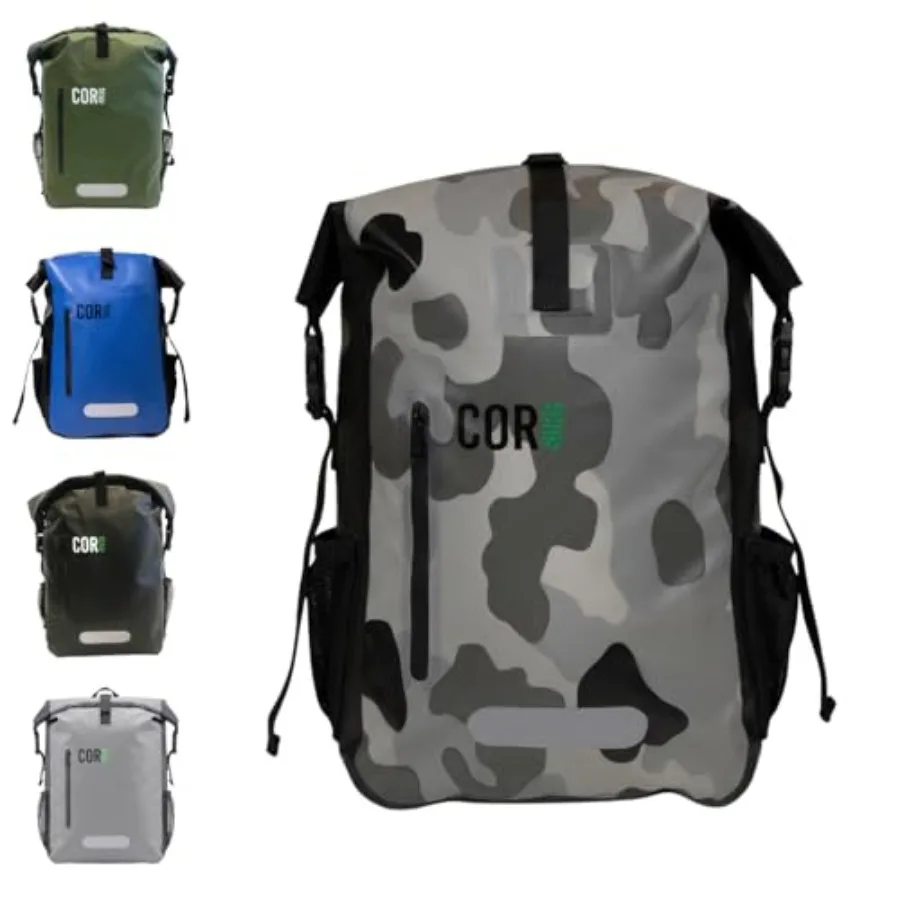 Waterproof Dry Bag Backpack with Padded Laptop Sleeve 25L and 40L Heavy Duty Roll-Top Pack 25L
Waterproof Dry Bag Backpack with Padded Laptop Sleeve 25L and 40L Heavy Duty Roll-Top Pack 25L