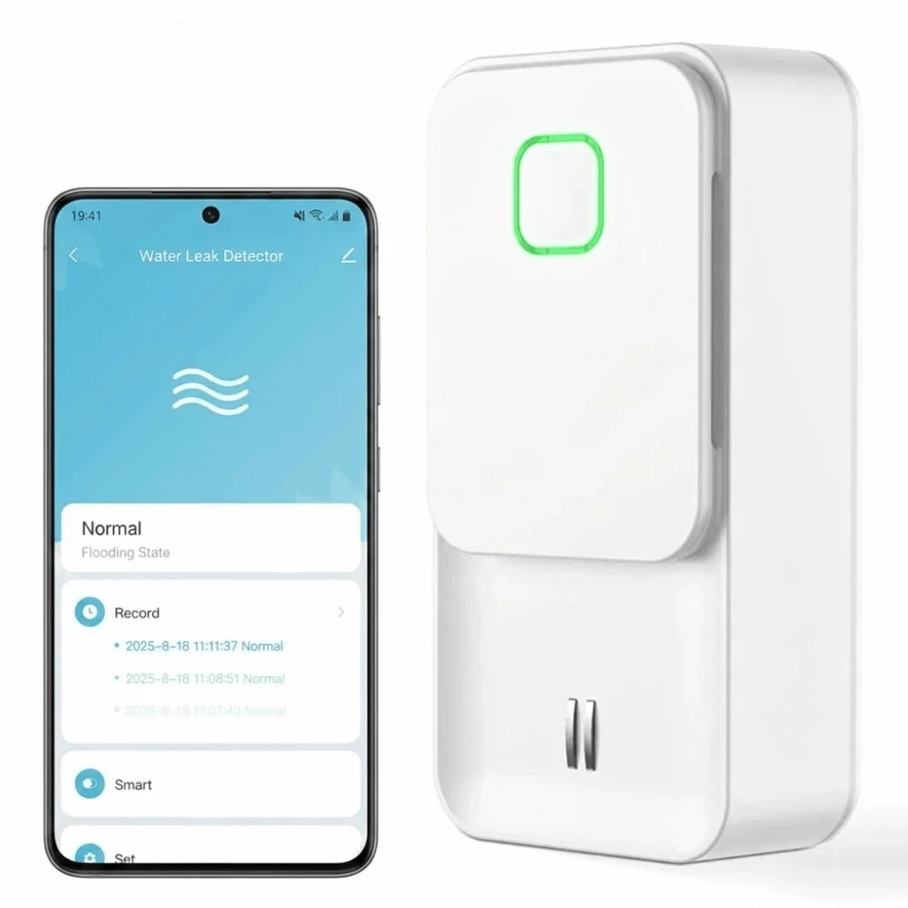 WiFi-Connected WiFi Water Immersion Sensor Dual-Surface Detection Low-Power Build Home Security Leak Alarm
WiFi-Connected WiFi Water Immersion Sensor Dual-Surface Detection Low-Power Build Home Security Leak Alarm