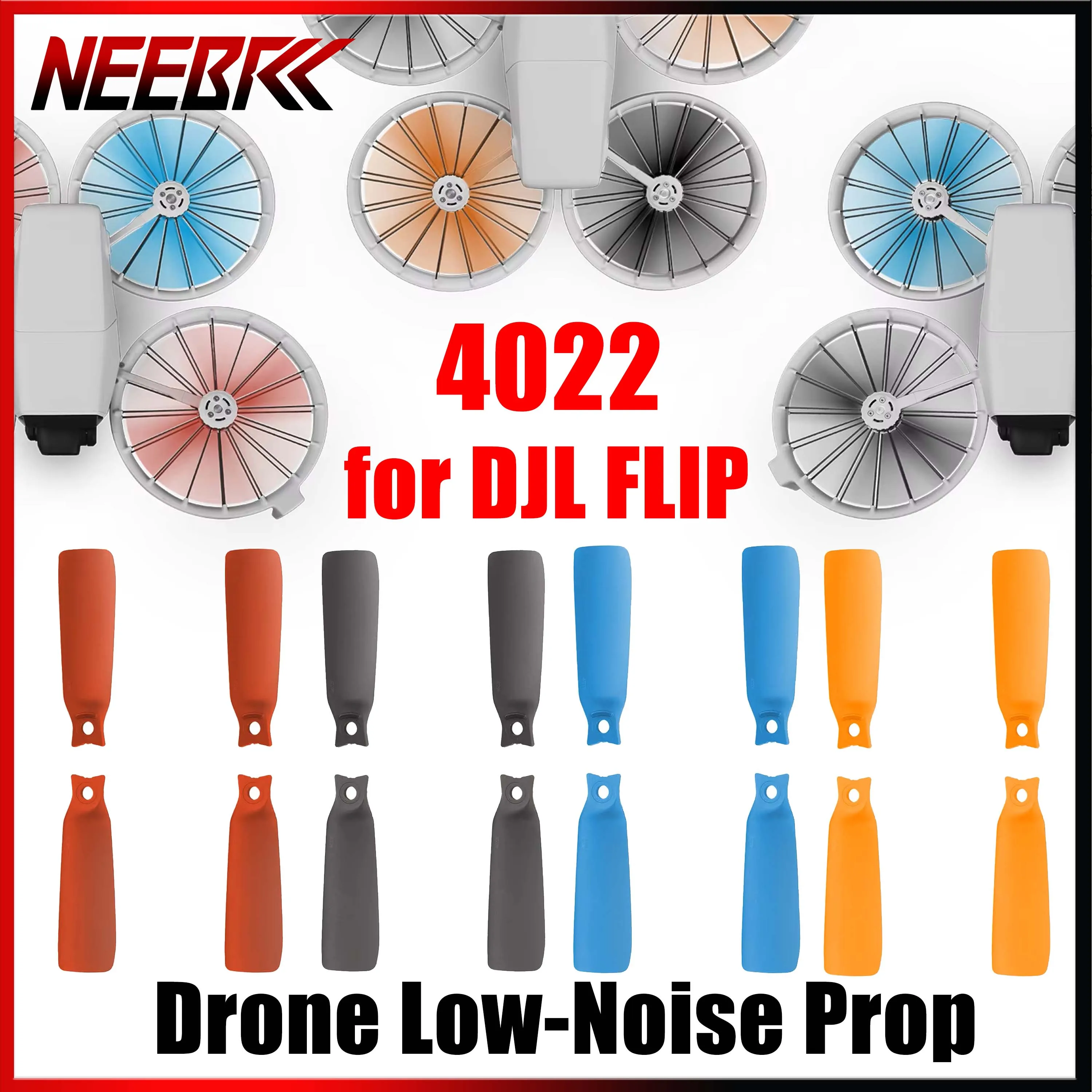 4022 Drone Prop Low-Noise CW/CCW Blade Noise Reduction Propellers for DJI FLIP RC FPV Racing Quadcopter Replacement Accessories
4022 Drone Prop Low-Noise CW/CCW Blade Noise Reduction Propellers for DJI FLIP RC FPV Racing Quadcopter Replacement Accessories
