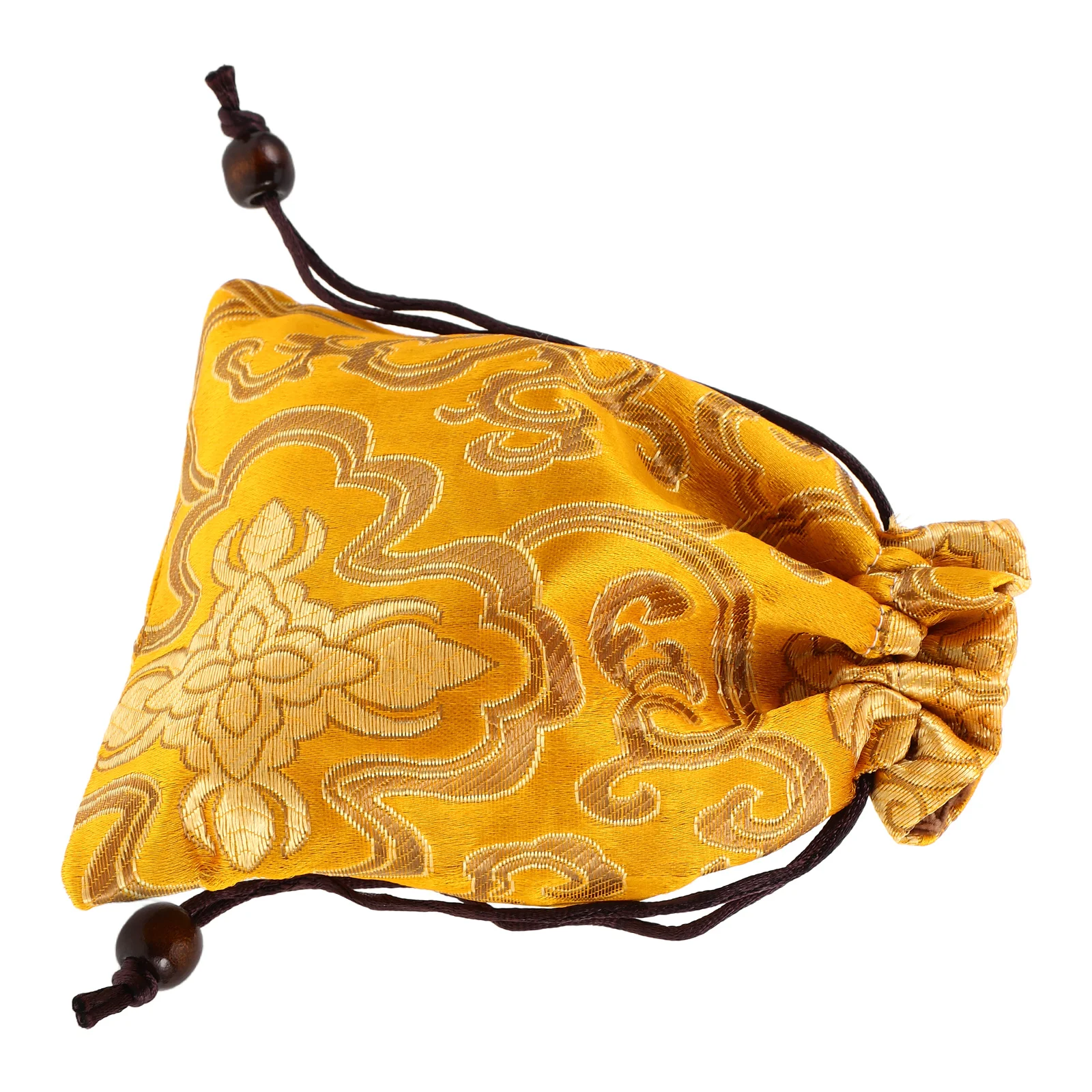 Jewelry Singing Bowl Storage Bag Chinese Silk Coin Purse New Year Embroidery Pouch Beam Port Brocade Golden Embroidered
Jewelry Singing Bowl Storage Bag Chinese Silk Coin Purse New Year Embroidery Pouch Beam Port Brocade Golden Embroidered