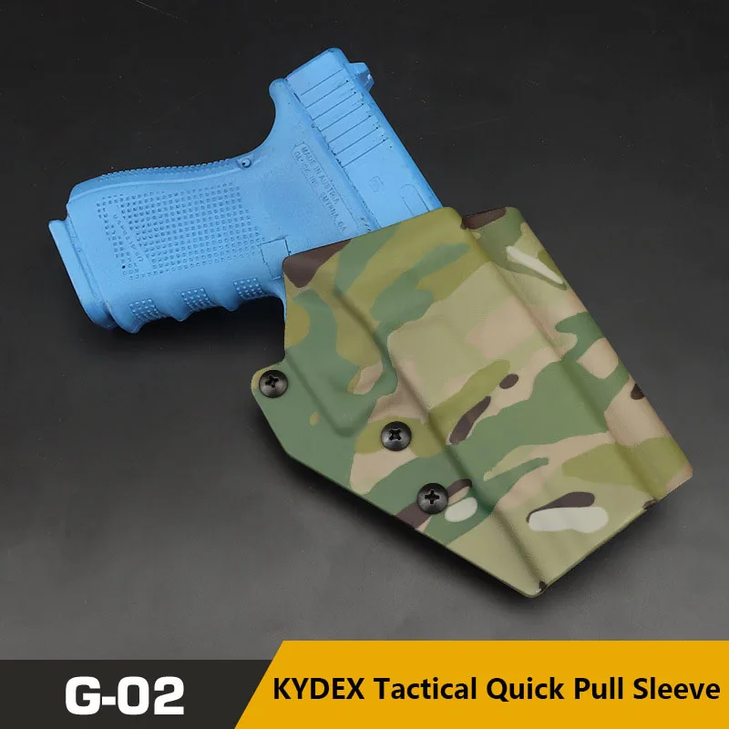 KYDEX Material Adjustable Wear-resistant Tactical Pistol Holster GLOCK 43 Special Quick Pull Sleeve Adapt to GLOCK 43,43X
KYDEX Material Adjustable Wear-resistant Tactical Pistol Holster GLOCK 43 Special Quick Pull Sleeve Adapt to GLOCK 43,43X