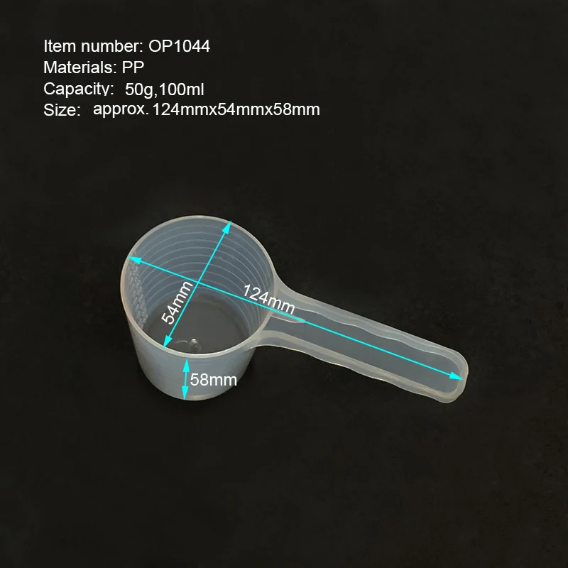 100ml Plastic Measure Scoop 50g Lab PP Measuring Spoon for Powder Liquid etc - 100pcs/lot free shipping
100ml Plastic Measure Scoop 50g Lab PP Measuring Spoon for Powder Liquid etc - 100pcs/lot free shipping