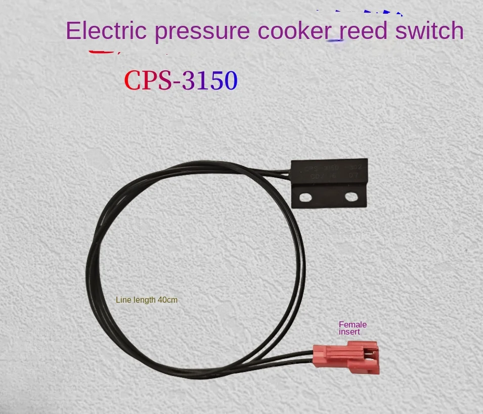 2Pcs electric pressure cooker accessories reed pipe CPS-3150-303 upper cover induction switch, door magnetic, magnetic control
2Pcs electric pressure cooker accessories reed pipe CPS-3150-303 upper cover induction switch, door magnetic, magnetic control
