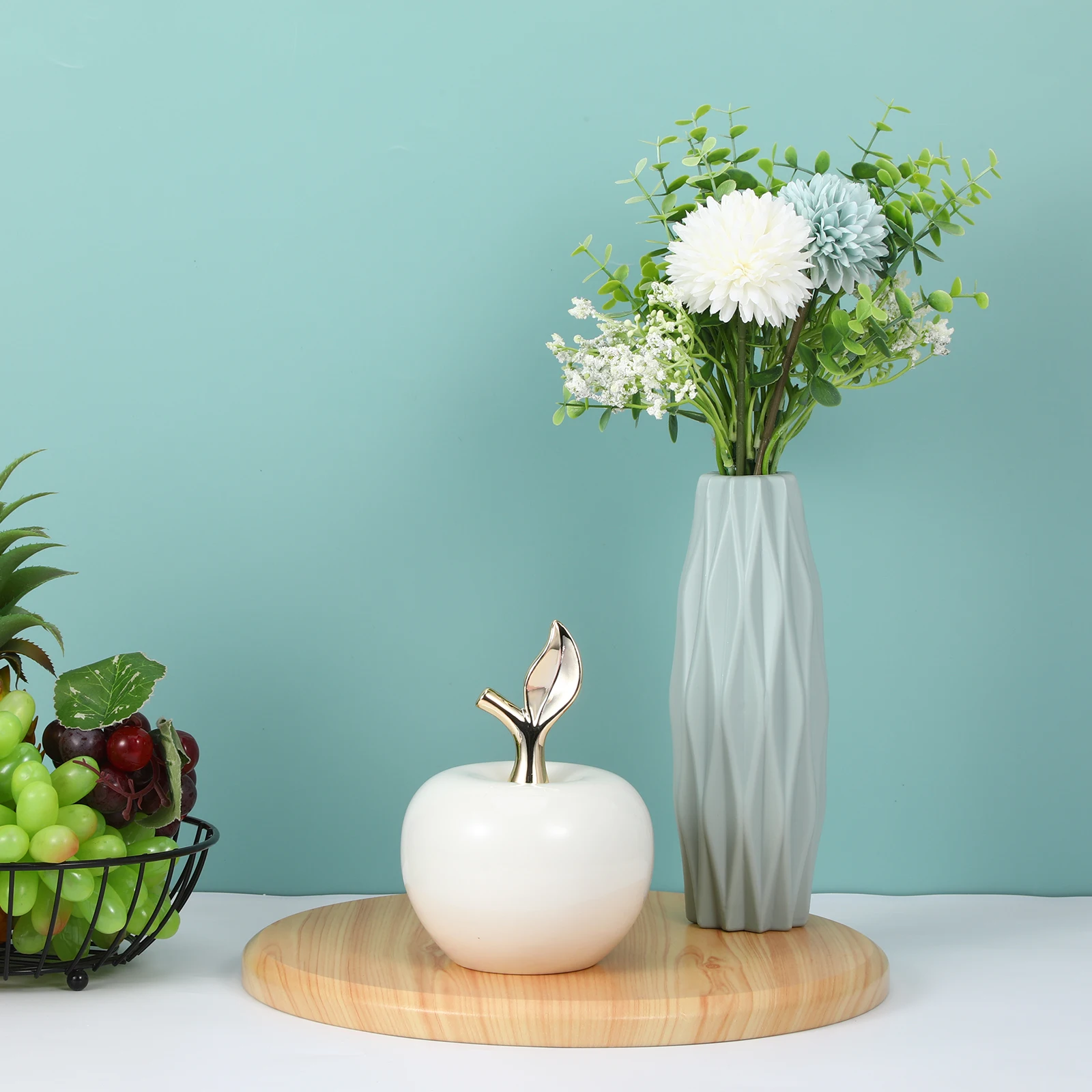 Crafts Ceramic Apple Ornament Miss Party Ceramics Decorative Tiny Artificial Apples
Crafts Ceramic Apple Ornament Miss Party Ceramics Decorative Tiny Artificial Apples