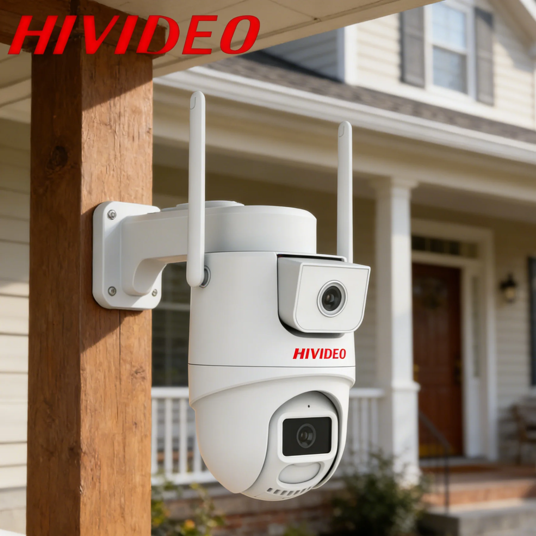 Камера видеонаблюдения HIVIDEO с двумя объективами и двумя экранами, уличная, Wi-Fi, для домашней защиты, 4 МП, IP PTZ, CCTV
Камера видеонаблюдения HIVIDEO с двумя объективами и двумя экранами, уличная, Wi-Fi, для домашней защиты, 4 МП, IP PTZ, CCTV