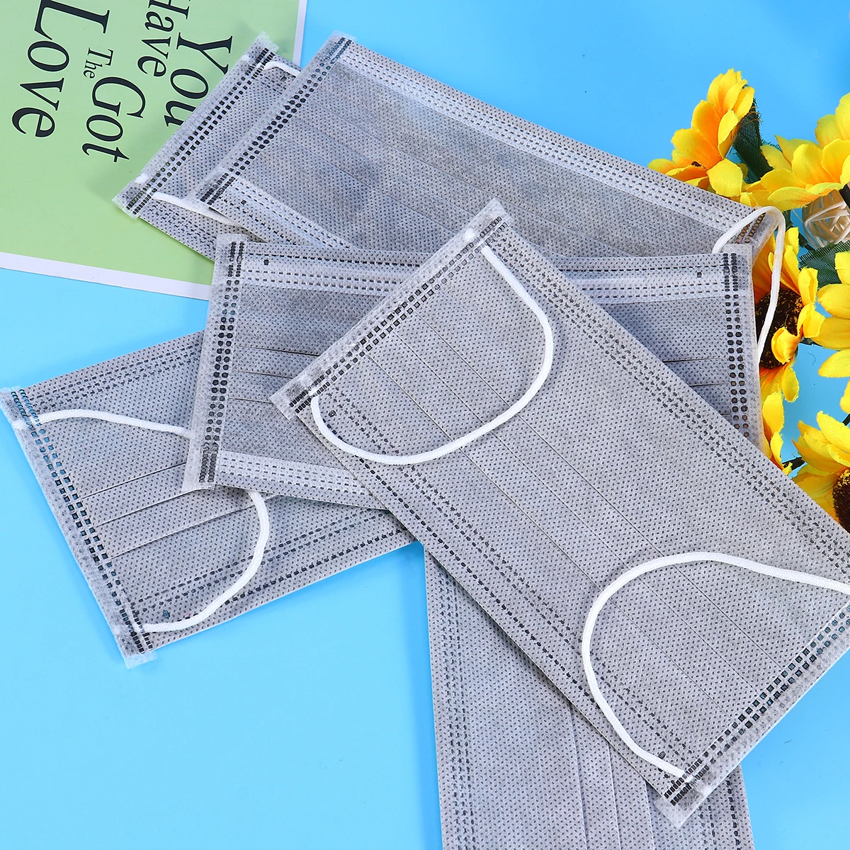 50 Pcs Activated Carbon Masks Nonwoven Dust Protective Lightweight Disposable Soft Work Travel Outdoor Durability Safety
50 Pcs Activated Carbon Masks Nonwoven Dust Protective Lightweight Disposable Soft Work Travel Outdoor Durability Safety