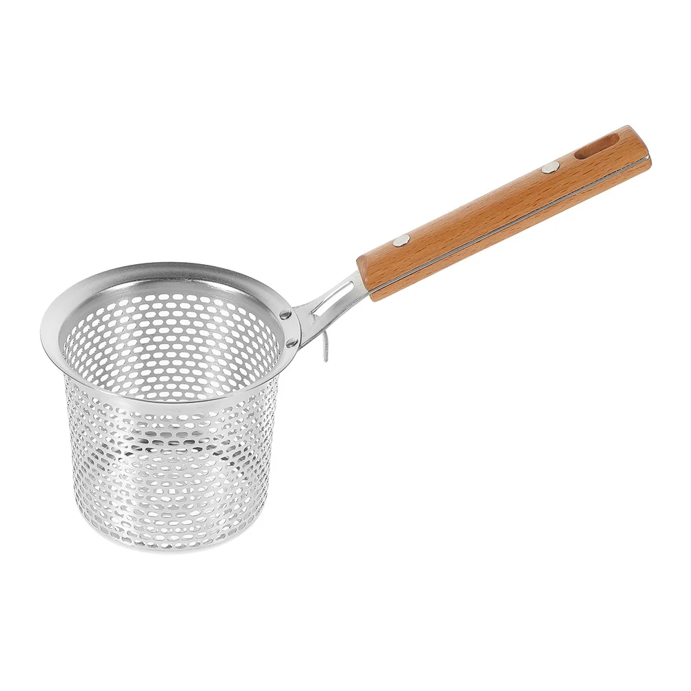 Strainer Stainless Steel Colander Pasta Handheld with Handle Household Basket Boiling Blanching Noodle for Pot Kitchen
Strainer Stainless Steel Colander Pasta Handheld with Handle Household Basket Boiling Blanching Noodle for Pot Kitchen