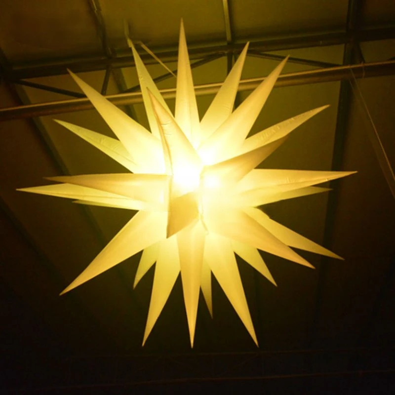 32 Spikes Inflatable Decoration Inflatable Star Hanging Star Balloon with Color Changing for Party Wedding Stage Bar Decor
32 Spikes Inflatable Decoration Inflatable Star Hanging Star Balloon with Color Changing for Party Wedding Stage Bar Decor