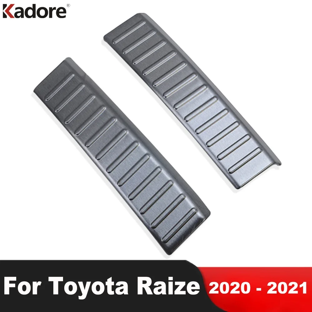 For Toyota Raize 2020 2021 Stainless Steel Car Inner Rear Trunk Bumper Cover Trim Tailgate Door Sill Plate Guard Accessories
For Toyota Raize 2020 2021 Stainless Steel Car Inner Rear Trunk Bumper Cover Trim Tailgate Door Sill Plate Guard Accessories
