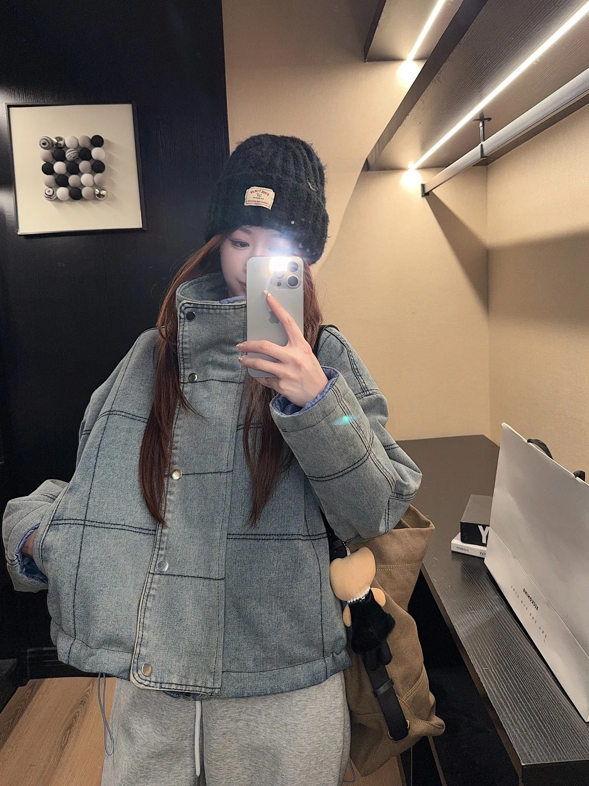 Denim Coat Hoody Fur Plush Womens Winter Buttoned Regular-Fit Leisure Urban Office Hooded Layered Sashes Standneck Quilted Daily
Denim Coat Hoody Fur Plush Womens Winter Buttoned Regular-Fit Leisure Urban Office Hooded Layered Sashes Standneck Quilted Daily