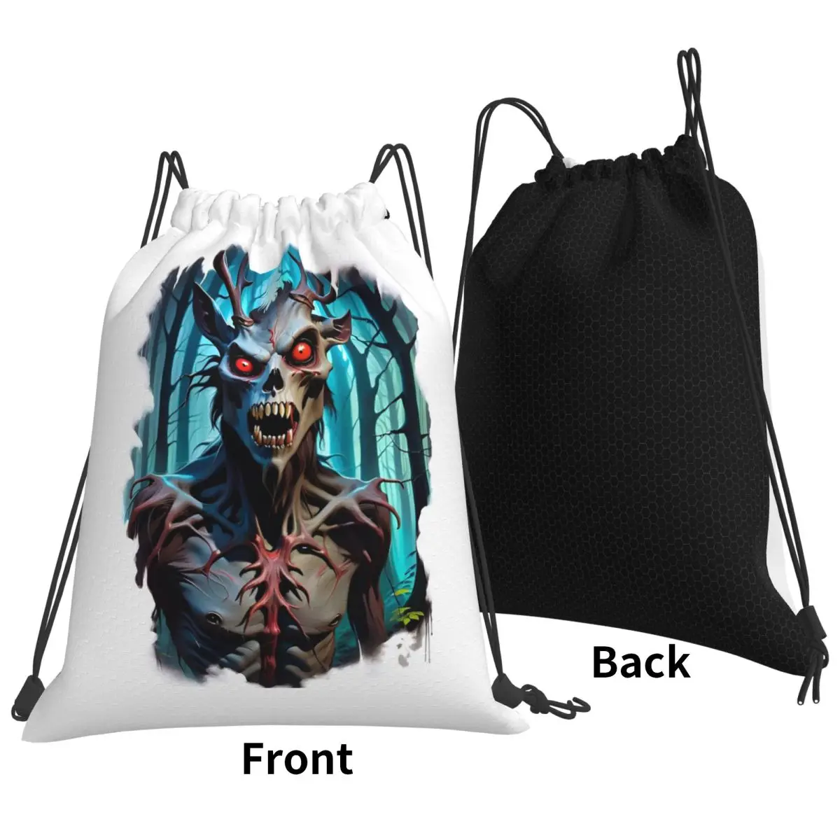 Scary Wendigo Creature In The Forest Backpacks Fashion Drawstring Bags Shoes Bag Book Bags for Man Woman Students
Scary Wendigo Creature In The Forest Backpacks Fashion Drawstring Bags Shoes Bag Book Bags for Man Woman Students