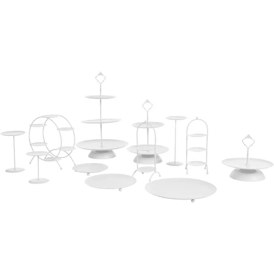 Set of 12 Metal Cake Stand Set Round Dessert Cupcake Stand Wedding and Birthday Cake Pedestal Stand 12 Pcs Dessert Display Stan
Set of 12 Metal Cake Stand Set Round Dessert Cupcake Stand Wedding and Birthday Cake Pedestal Stand 12 Pcs Dessert Display Stan