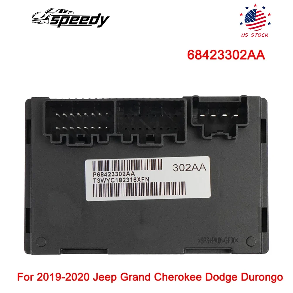 68423302AA Black Transfer Case Control Module For 2019-2020 Jeep Grand Cherokee Dodge Durongo 68423302 AA 
68423302AA Black Transfer Case Control Module For 2019-2020 Jeep Grand Cherokee Dodge Durongo 68423302 AA