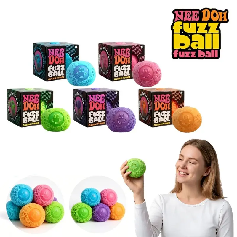 Schylling Fuzz Ball Squishy Squeeze Toy Nee Doh Portable Fidget Toy Stress Relief Anxiety Relief Decor Gifts
Schylling Fuzz Ball Squishy Squeeze Toy Nee Doh Portable Fidget Toy Stress Relief Anxiety Relief Decor Gifts