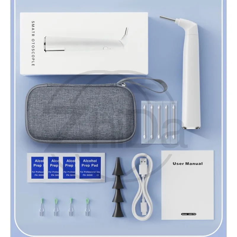 Special chain wireless WiFi otoscope visual ear scoop 4.3 inch screen visual ear picking 3.9mm
Special chain wireless WiFi otoscope visual ear scoop 4.3 inch screen visual ear picking 3.9mm