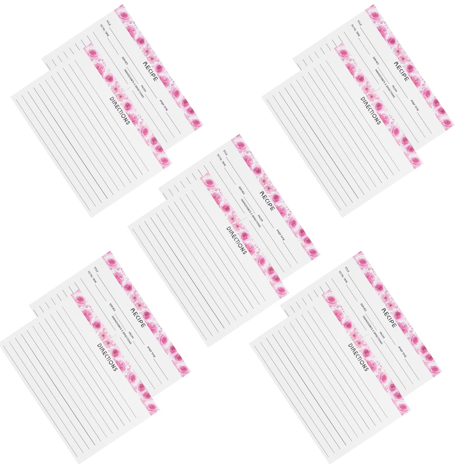 50 Pcs Party Meal Record Card Daily Use Recipe Paper Index Cards Kitchen Decorative Bride
50 Pcs Party Meal Record Card Daily Use Recipe Paper Index Cards Kitchen Decorative Bride