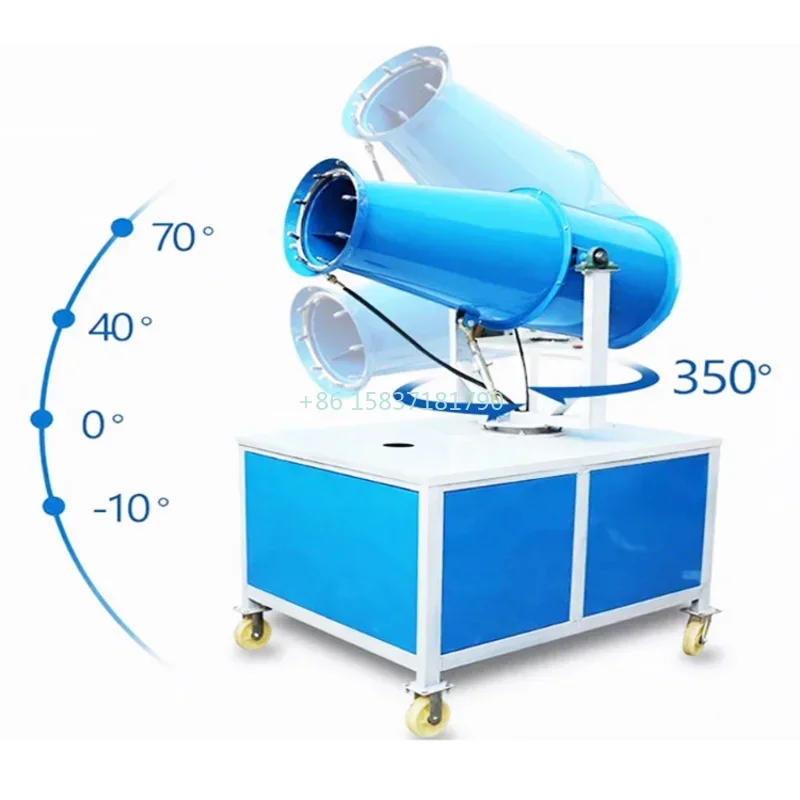 High Performance Misting Fog Cannon Dust Control System Industrial Widely Using Security Water Mist Fog Cannon for Saudi Arabia
High Performance Misting Fog Cannon Dust Control System Industrial Widely Using Security Water Mist Fog Cannon for Saudi Arabia