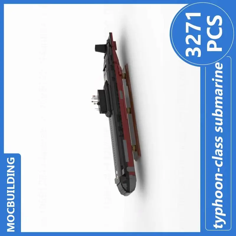 Подводная лодка класса Typhoon, масштаб 1:200, модель Moc, строительные блоки, сделай сам, сборка кирпичей, коллекция лодок, демонстрационные игрушки, подарки, 3271 шт.
Подводная лодка класса Typhoon, масштаб 1:200, модель Moc, строительные блоки, сделай сам, сборка кирпичей, коллекция лодок, демонстрационные игрушки, подарки, 3271 шт.