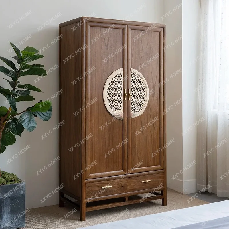 LNew Chinese solid wood wardrobe bedroom corner home Zen storage hanging clothes and hats custom
LNew Chinese solid wood wardrobe bedroom corner home Zen storage hanging clothes and hats custom