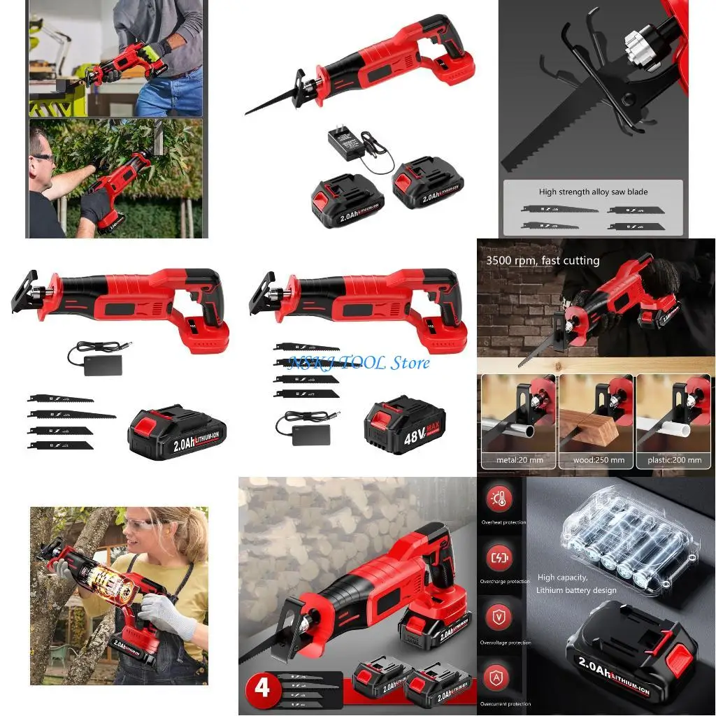 L8RC Ergonomic Brushless Electric Sawer For Precise Cutting In Tight Space Workshops
L8RC Ergonomic Brushless Electric Sawer For Precise Cutting In Tight Space Workshops