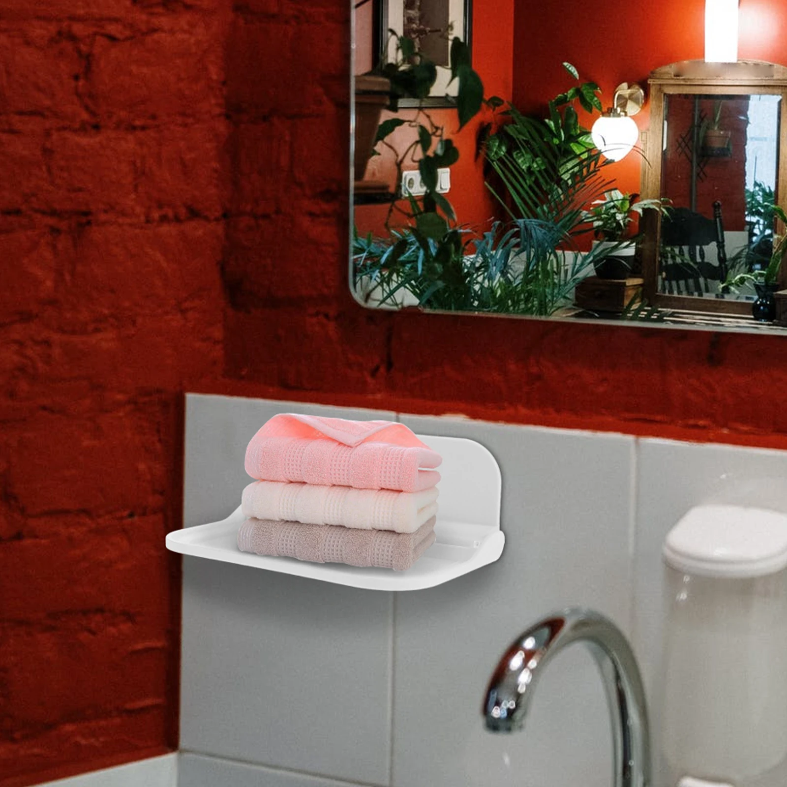 Wall Mounted Storage Shelf Foldable Floating Rack Strong Load Capacity Bathroom Kitchen Bedroom Living Room Hotel Balcony
Wall Mounted Storage Shelf Foldable Floating Rack Strong Load Capacity Bathroom Kitchen Bedroom Living Room Hotel Balcony