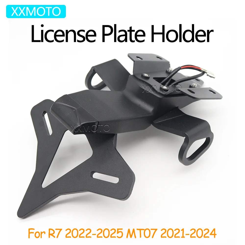 For Yamaha R7 2022-2025 MT07 MT 07 MT-07 FZ07 FZ-07 2021-2024 Motorcycle License Plate Holder Rear Short Tailstock Frame Bracket
For Yamaha R7 2022-2025 MT07 MT 07 MT-07 FZ07 FZ-07 2021-2024 Motorcycle License Plate Holder Rear Short Tailstock Frame Bracket