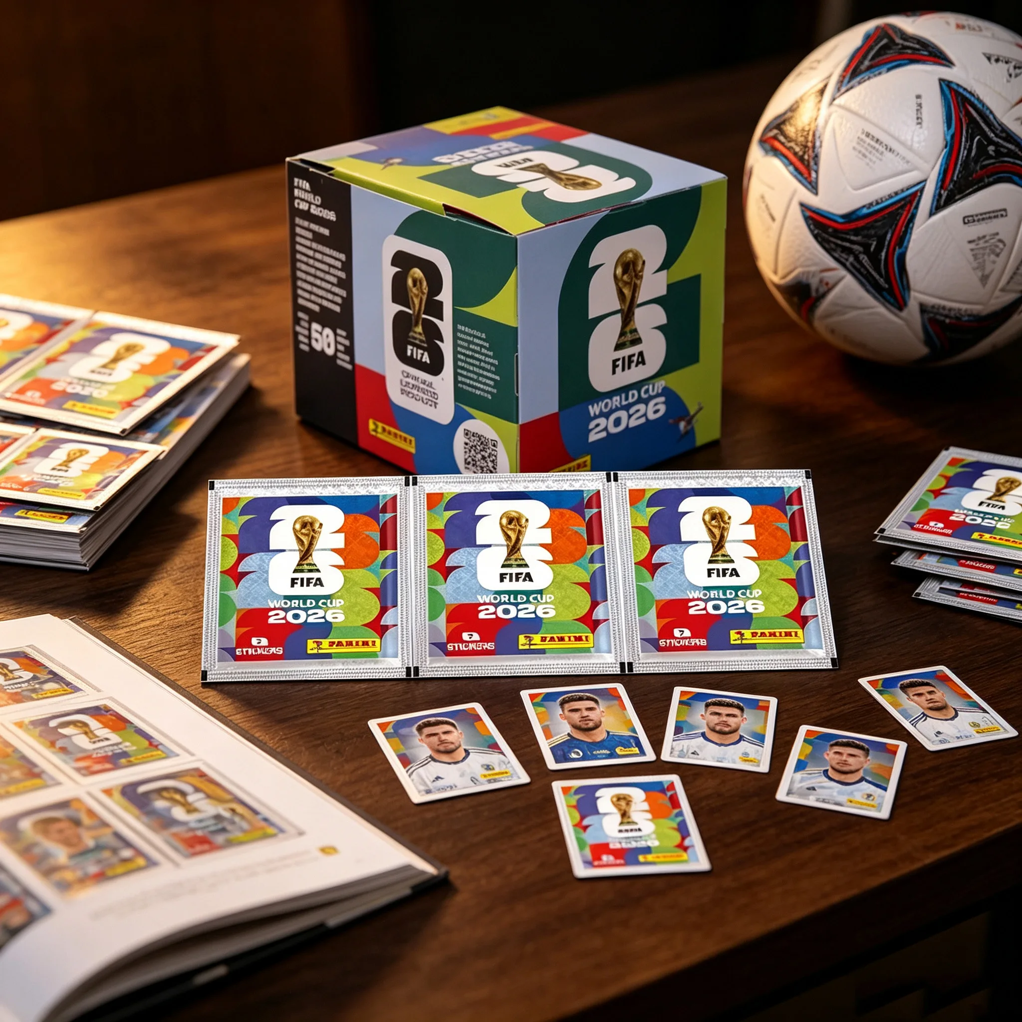 Official Panini FIFA World Cup 2026 Sticker Packs Soccer Collectible Stickers World Cup Memorabilia Gift for Football Enthusiast
Official Panini FIFA World Cup 2026 Sticker Packs Soccer Collectible Stickers World Cup Memorabilia Gift for Football Enthusiast
