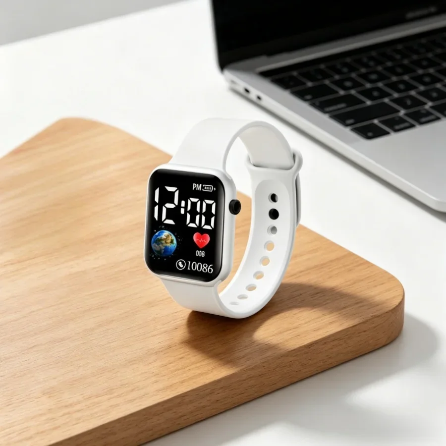 LED Digital Watch, Unisex Watch, Multifunctional Watch, Electronic Watch Suitable for Teenagers and Students, Stylish Watch Desi
LED Digital Watch, Unisex Watch, Multifunctional Watch, Electronic Watch Suitable for Teenagers and Students, Stylish Watch Desi