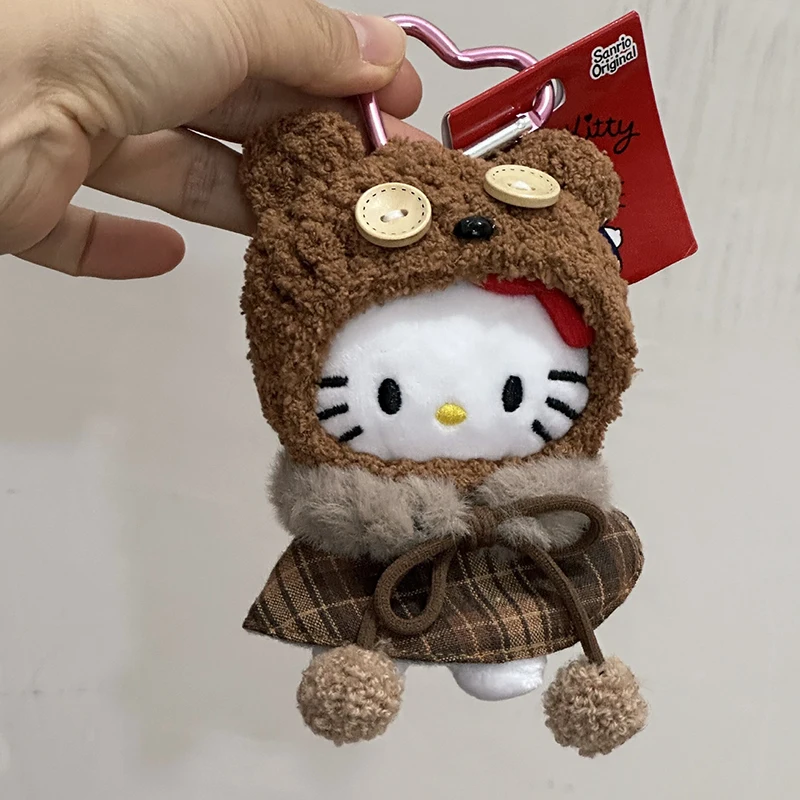 Kawaii Sanrio Hello Kitty плюшевые брелки милый дизайн платья с плюшевым мишкой брелок для ключей сумка подвесные аксессуары подарки для девочек
Kawaii Sanrio Hello Kitty плюшевые брелки милый дизайн платья с плюшевым мишкой брелок для ключей сумка подвесные аксессуары подарки для девочек