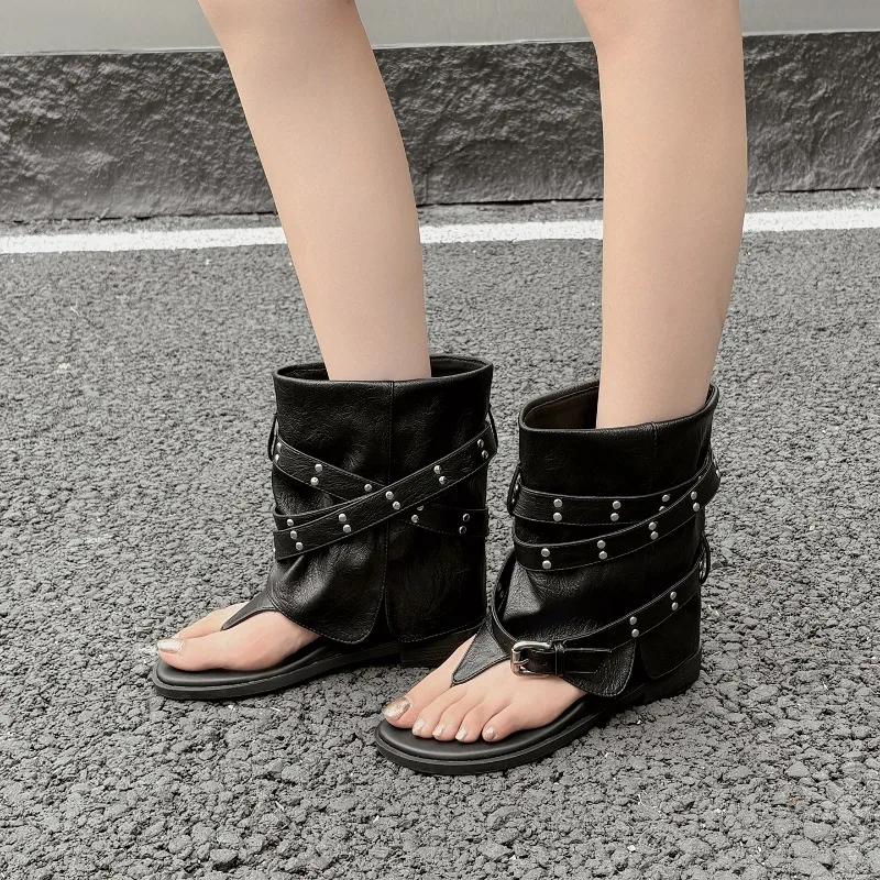 New Women Shoes Fashion Soft Leather Hollow Out Summer Boots for Woman Exquisite Platform Ankle Boots Designer Shoes Botas Mujer
New Women Shoes Fashion Soft Leather Hollow Out Summer Boots for Woman Exquisite Platform Ankle Boots Designer Shoes Botas Mujer