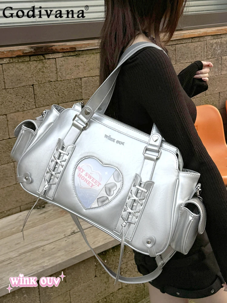 2025 New Japanese Original Lolita Daily 2D Large Capacity Pain Bag College Style Crossbody Commuter Casual Shoulder Tote Bag
2025 New Japanese Original Lolita Daily 2D Large Capacity Pain Bag College Style Crossbody Commuter Casual Shoulder Tote Bag