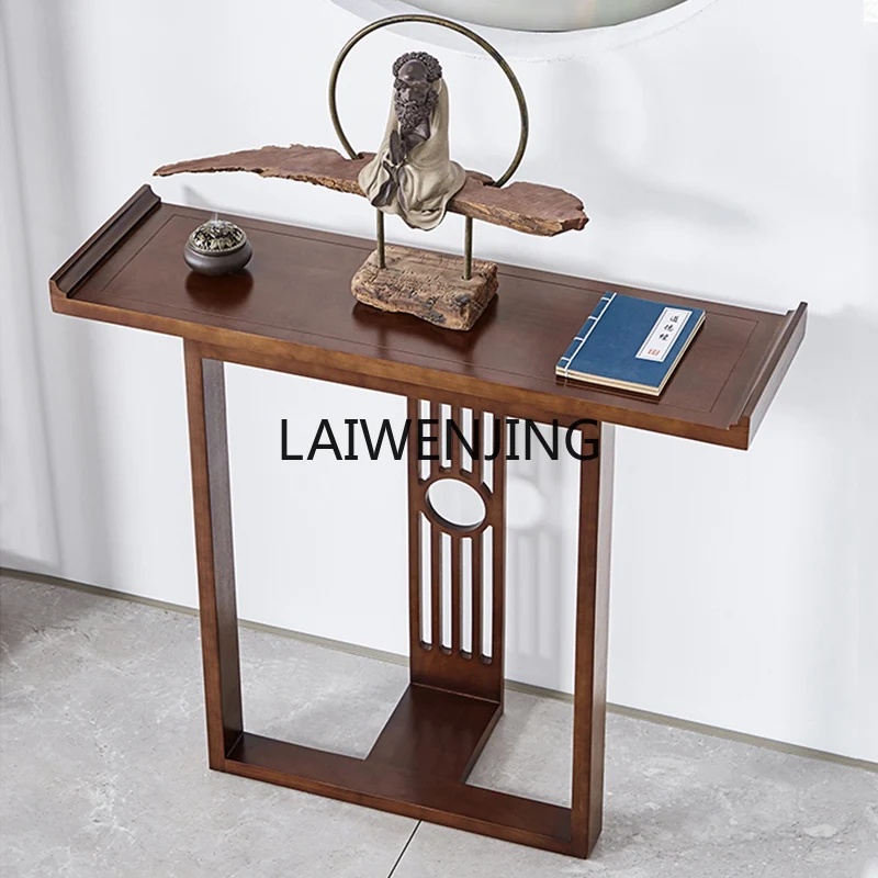 MJY new Chinese-style solid wood entrance table and strip case against the wall entrance platform entry ultra-narrow strip table
MJY new Chinese-style solid wood entrance table and strip case against the wall entrance platform entry ultra-narrow strip table