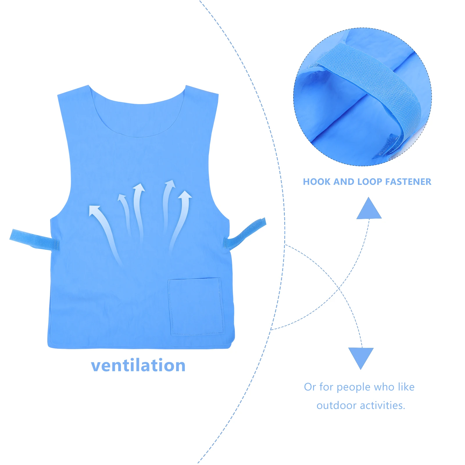 Cooling Vest For Hot Weather Ice Vest Pva Water Activated Evaporation Cold Workwear Outdoor Camping Hiking Gardening Lightweight
Cooling Vest For Hot Weather Ice Vest Pva Water Activated Evaporation Cold Workwear Outdoor Camping Hiking Gardening Lightweight