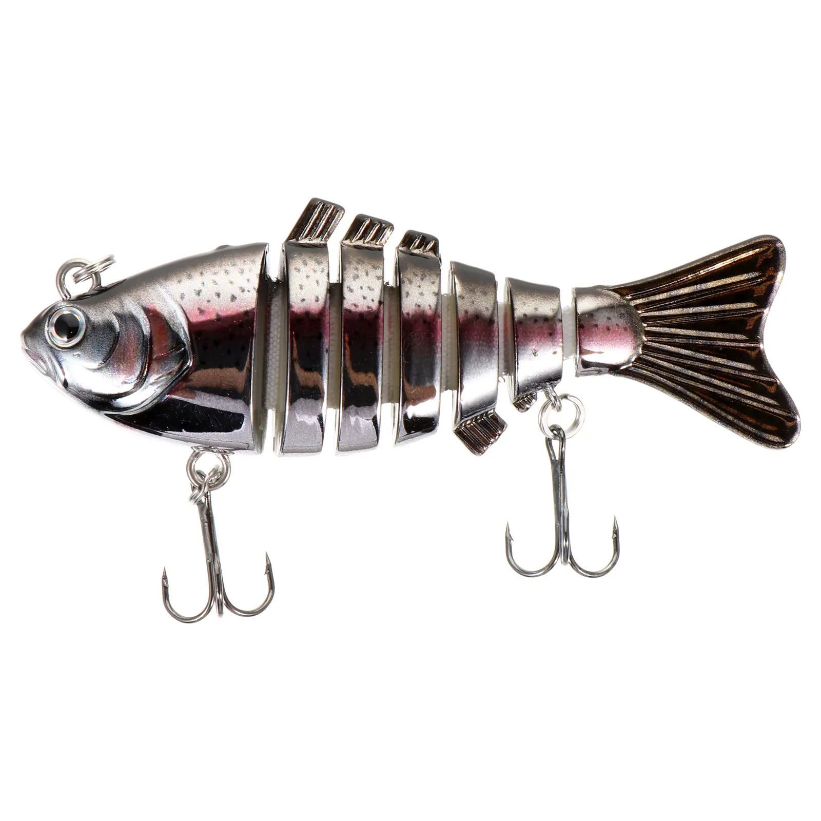Jointed Fishing Multi Section Bait Durable Fishing ABS Lightweight Tackle Accessory for Bass Top Water Crank
Jointed Fishing Multi Section Bait Durable Fishing ABS Lightweight Tackle Accessory for Bass Top Water Crank