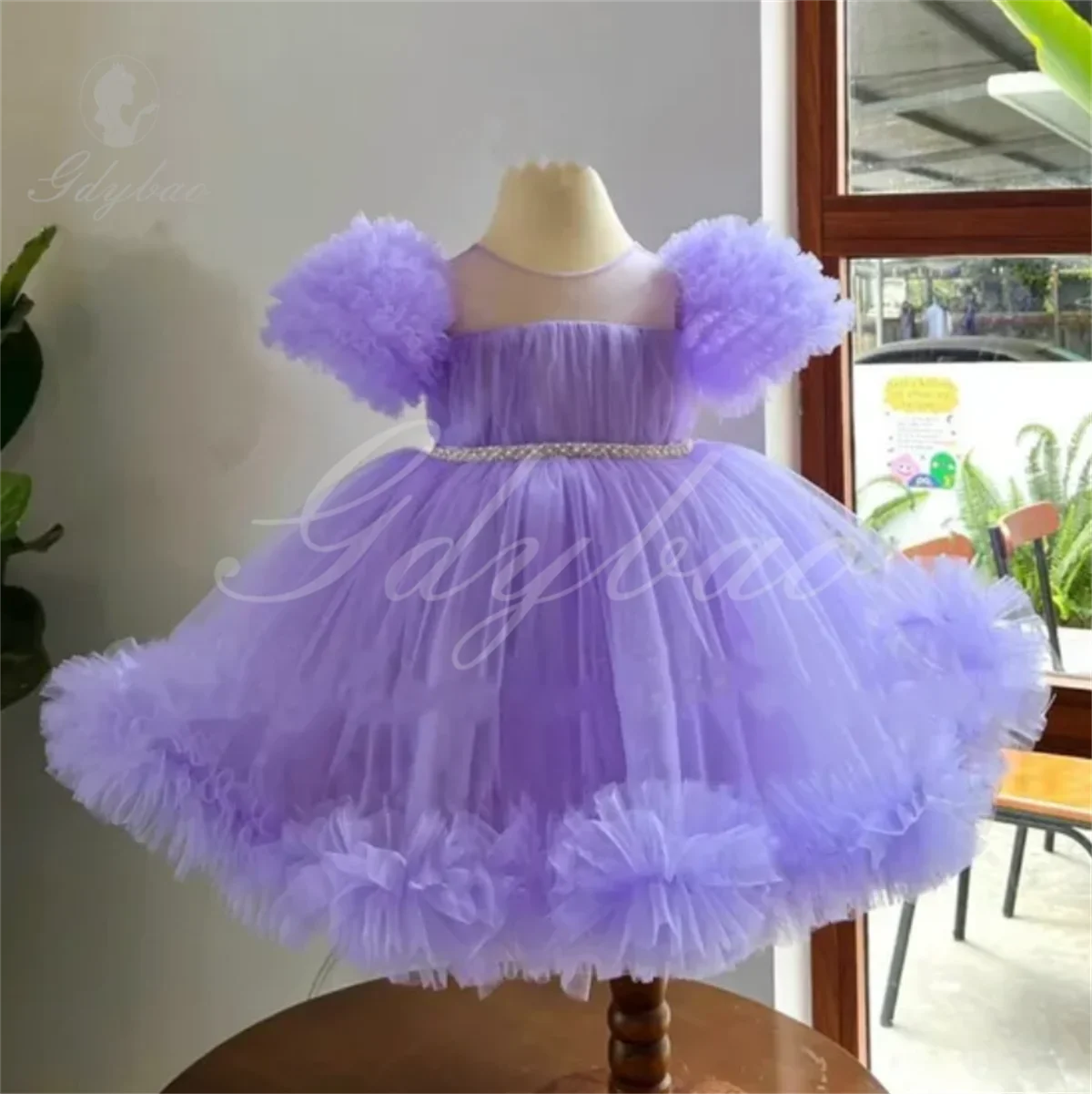 Customized Lavender Lovely Flower Girl Dresses for Wedding Party Dresses Ruffles Tulle Puffy Baby Girl Birthday Party Ball Gowns
Customized Lavender Lovely Flower Girl Dresses for Wedding Party Dresses Ruffles Tulle Puffy Baby Girl Birthday Party Ball Gowns