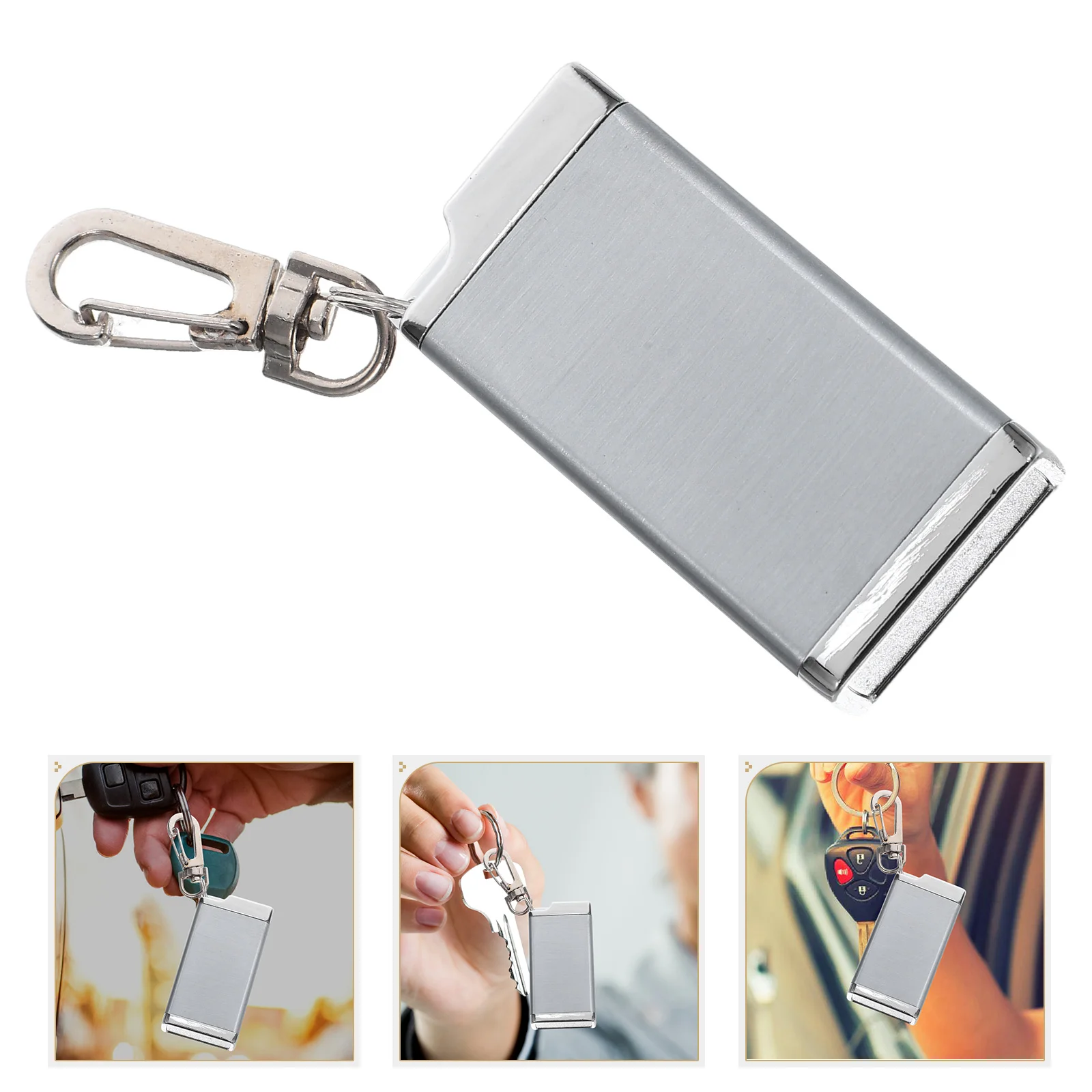 Portable Mini Metal Ashtray Keychain Design Windproof Smokeless Travel Ash Holder Compact Lightweight Sealed Lid Small Outdoor
Portable Mini Metal Ashtray Keychain Design Windproof Smokeless Travel Ash Holder Compact Lightweight Sealed Lid Small Outdoor