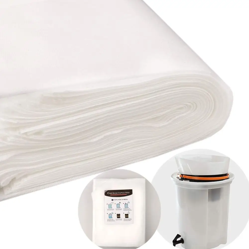 100-Pack Disposable Cold Brew Coffee Filters for 5-Gallon Buckets - Ideal for Coffee Shops and Restaurants
100-Pack Disposable Cold Brew Coffee Filters for 5-Gallon Buckets - Ideal for Coffee Shops and Restaurants
