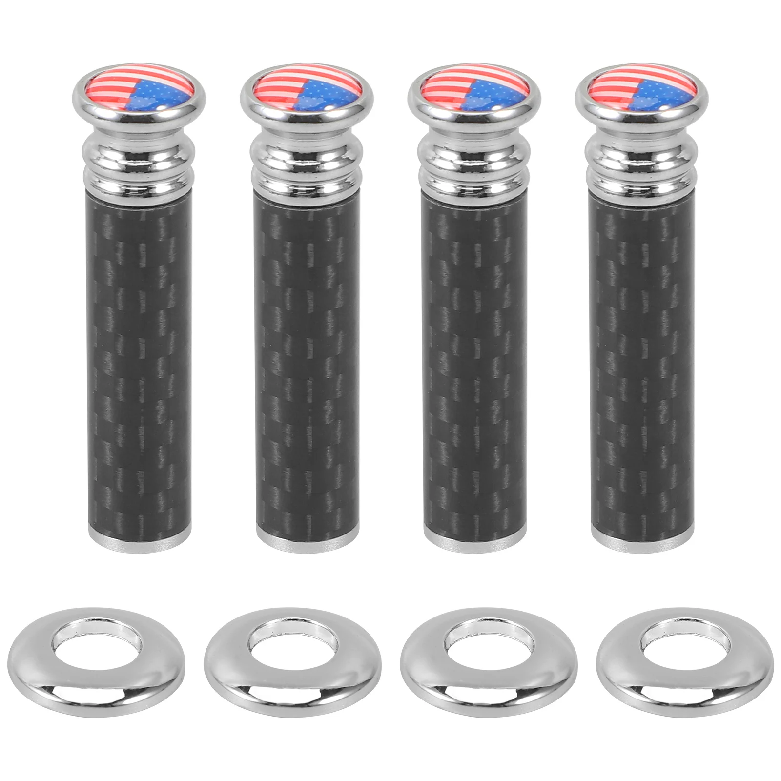 4pcs Carbon Fiber Door Handle Lock Pin Pull Knobs American Flag Car Interior Universal Fits Most Models Lightweight Sturdy
4pcs Carbon Fiber Door Handle Lock Pin Pull Knobs American Flag Car Interior Universal Fits Most Models Lightweight Sturdy