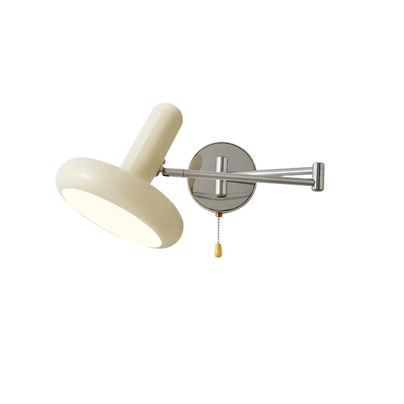Bauhaus rocker wall lamp bedroom Nordic living room Cream style study simple retractable creative bedside reading lamp
Bauhaus rocker wall lamp bedroom Nordic living room Cream style study simple retractable creative bedside reading lamp