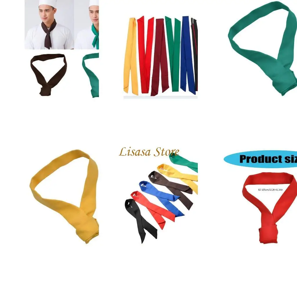 M6CC Lightweight Chefs Sweat Scarf for Pastry Shops and Barbecues Cooking Neckerchief
M6CC Lightweight Chefs Sweat Scarf for Pastry Shops and Barbecues Cooking Neckerchief