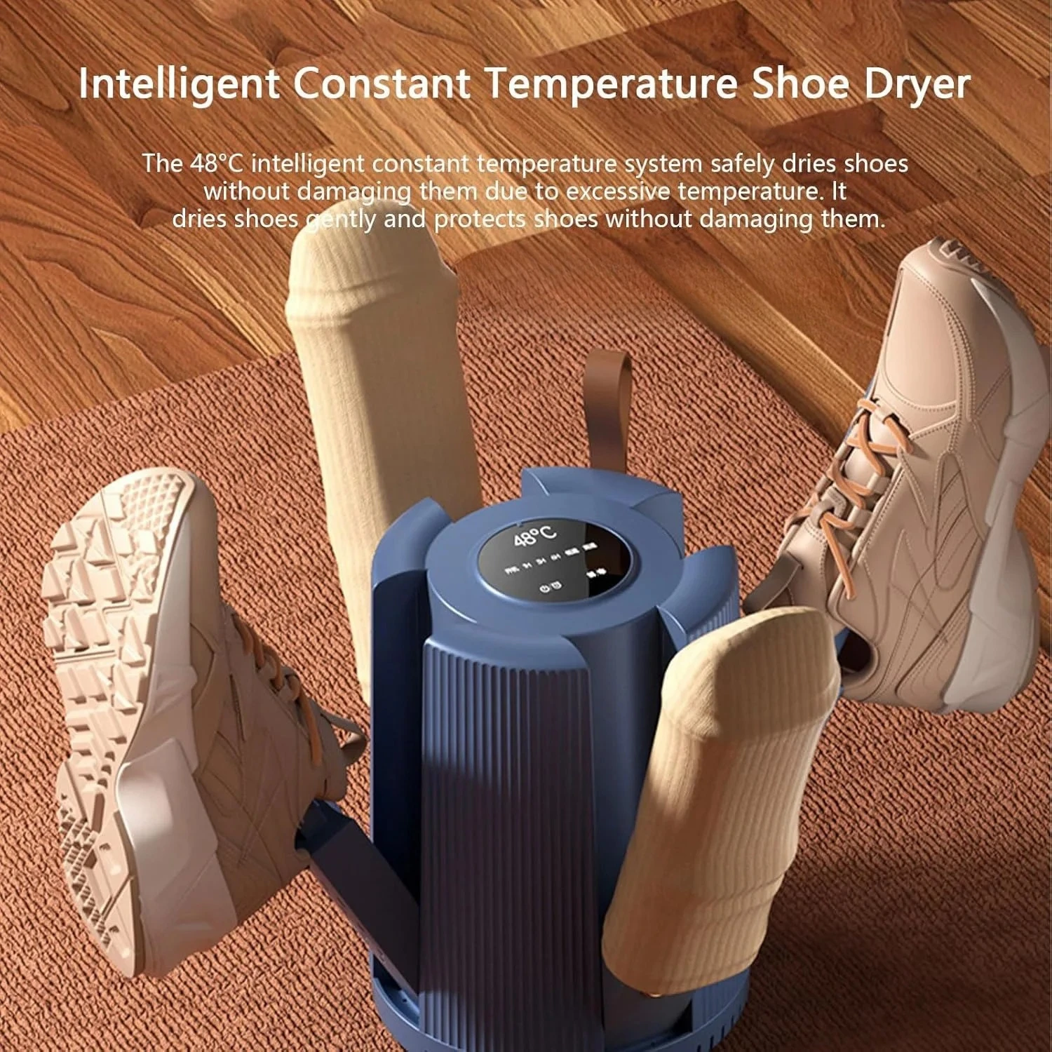 Electric Shoe and Boot Dryer with Timer 2 Speeds Foldable Portable Shoe Dryer Warmer Quick Dry Sneakers Boots Socks Hats Gloves
Electric Shoe and Boot Dryer with Timer 2 Speeds Foldable Portable Shoe Dryer Warmer Quick Dry Sneakers Boots Socks Hats Gloves
